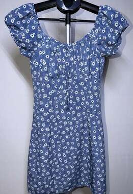Vintage 90s 1990s Floral Summer Dress - ,